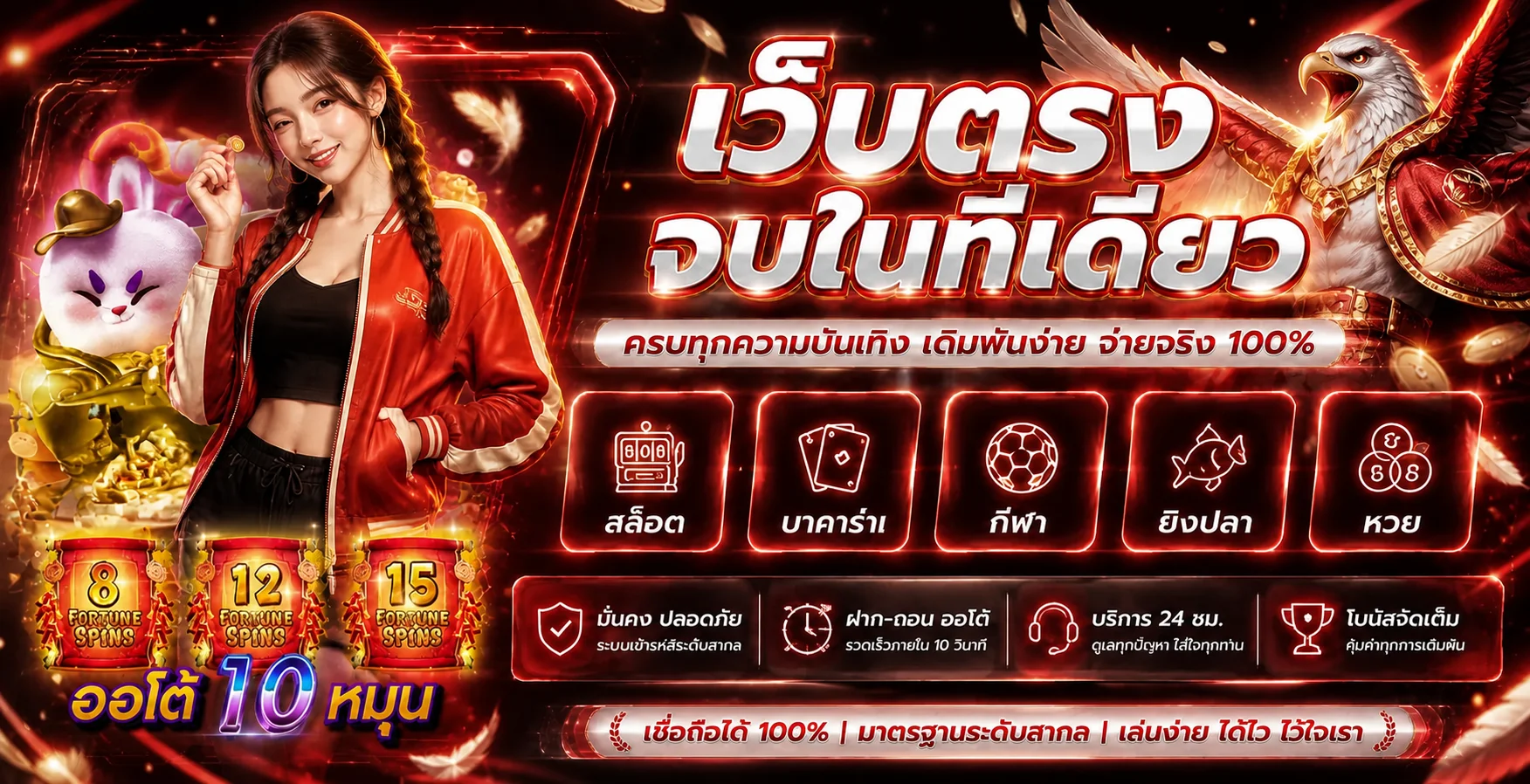 หวยอินทรีย์ รวมสล็อต กีฬา หวย และเกมออนไลน์